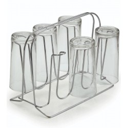 Suporte Para 6 Copos Arthi Cromado